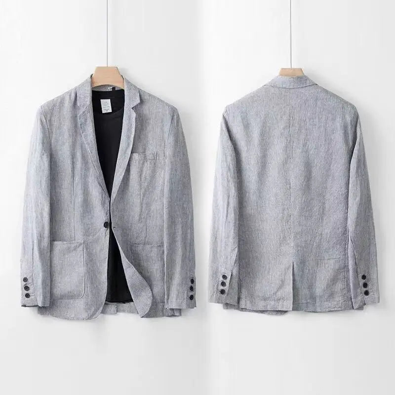 Theo | Classic Fit Linen Suit