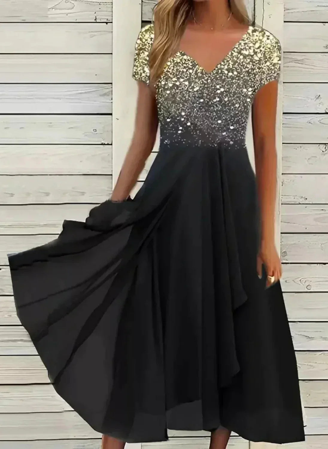 Caelina | Elegant Midi Dress