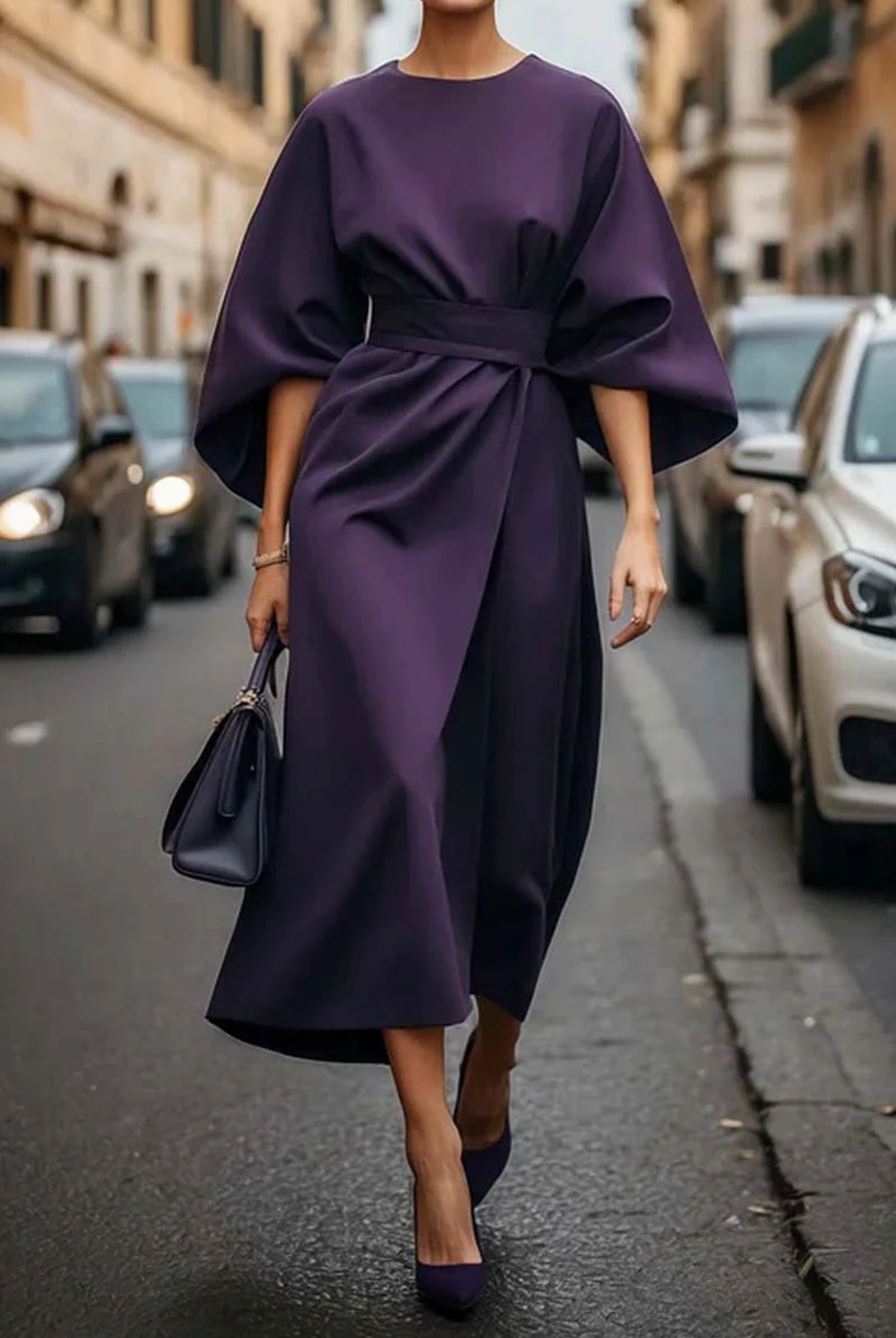 Keira - Wide Sleeve Dress