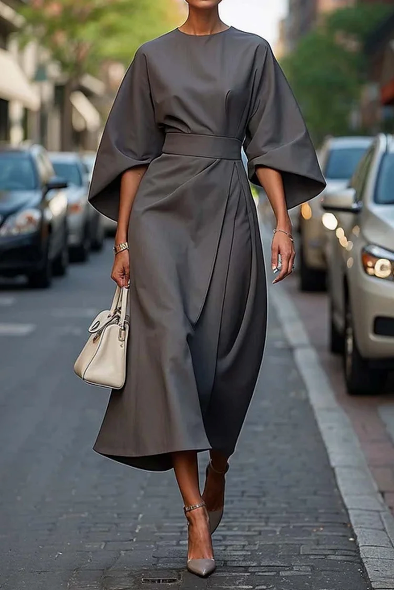 Keira - Wide Sleeve Dress
