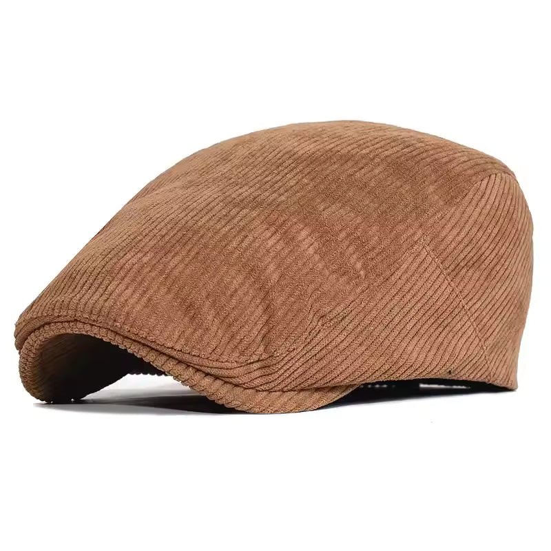 Brimmer Corduroy Flat Cap