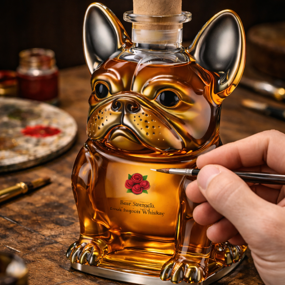 Whiskey Bottle - Dog Edition.