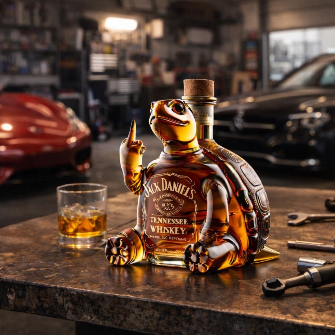 Whisky Bottle - Turtle Edition.