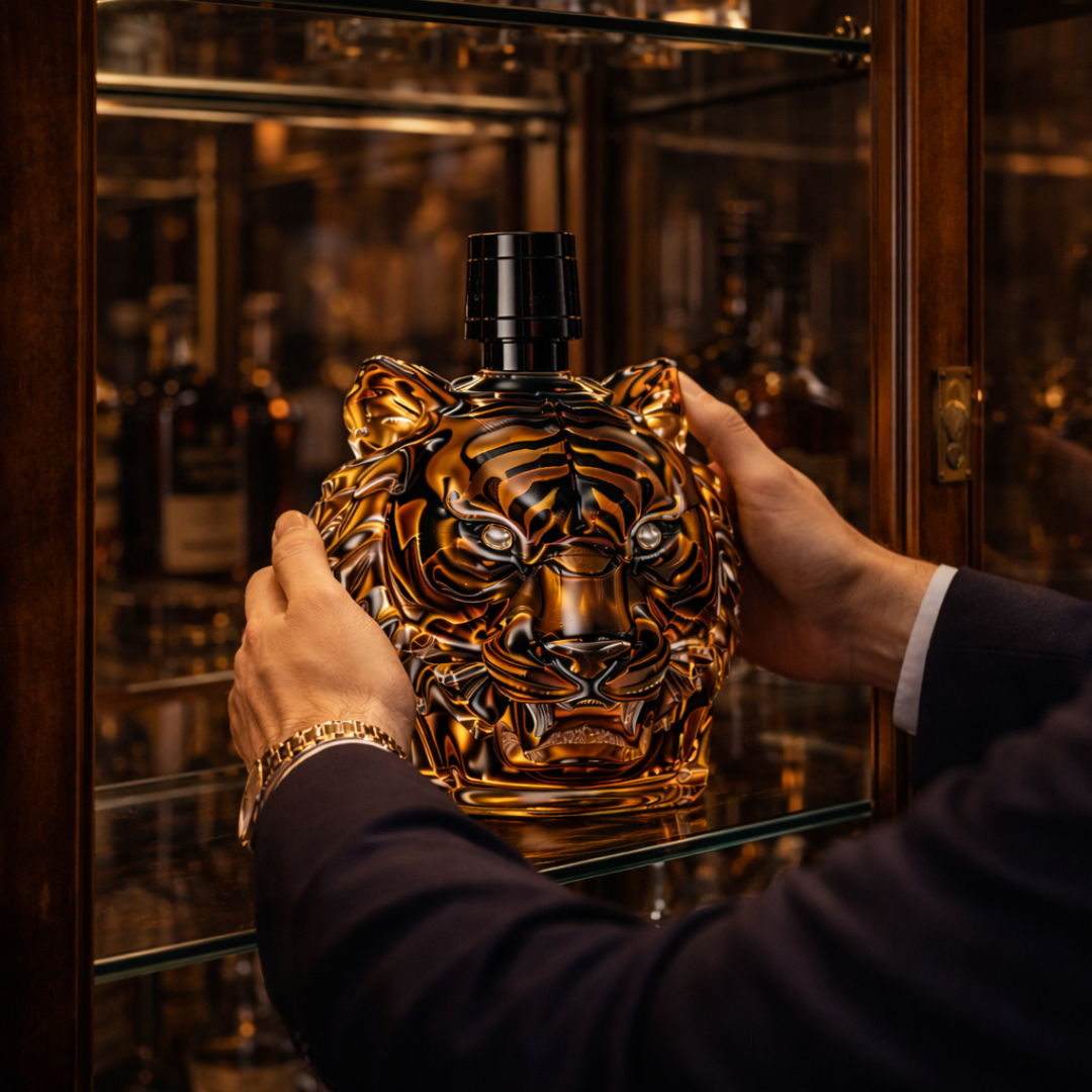Whiskey Bottle - Tiger Edition.