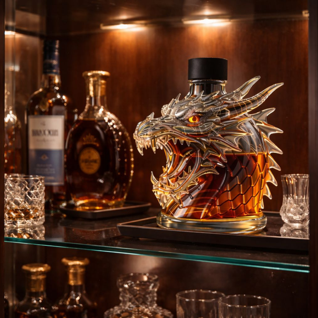 Whiskey Bottle - Dragon Edition.