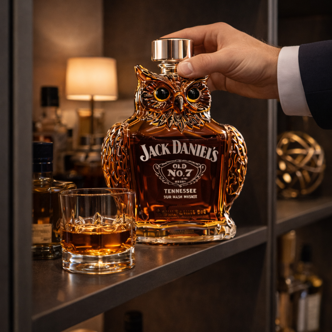 Whiskey Bottle - Owl Edition.