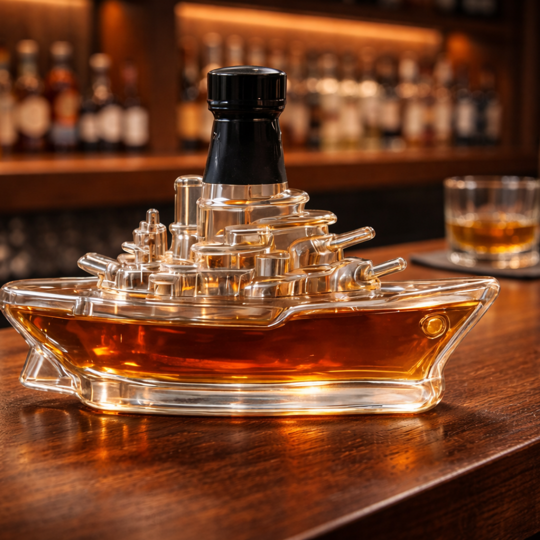 Whiskey Bottle - Marine Edition.