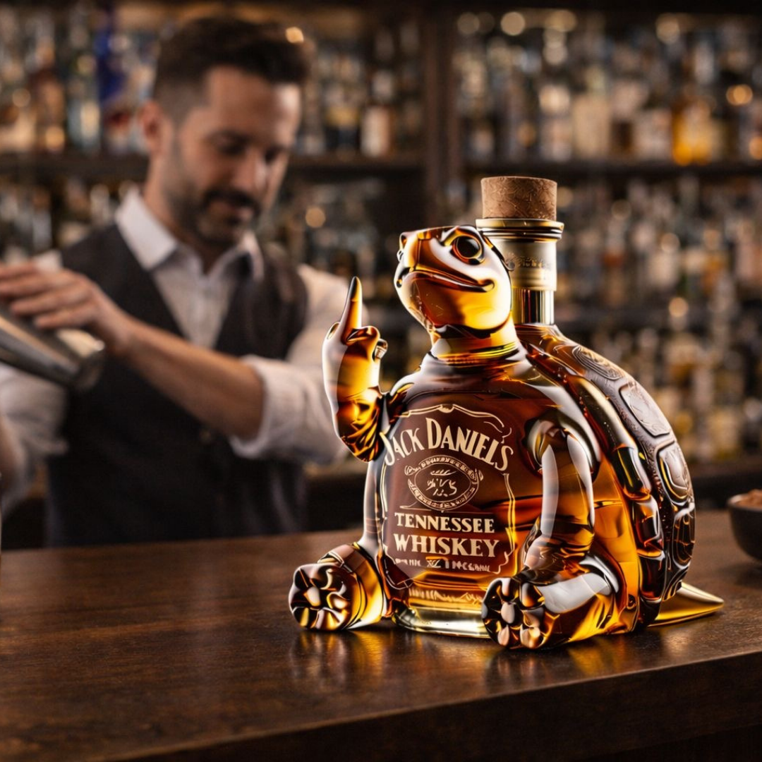 Whisky Bottle - Turtle Edition.