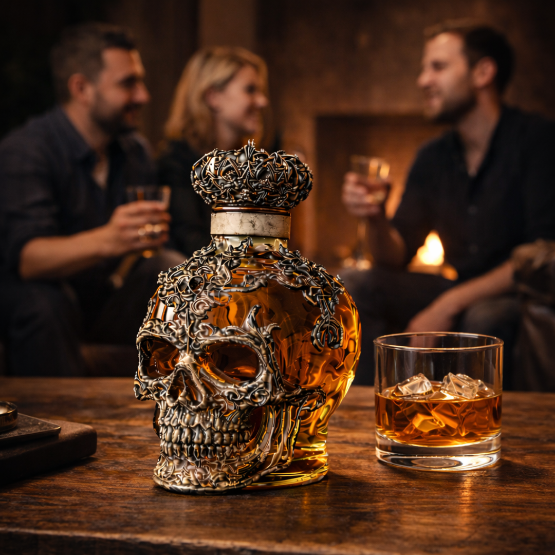 Whisky Bottle - Skulls Edition.