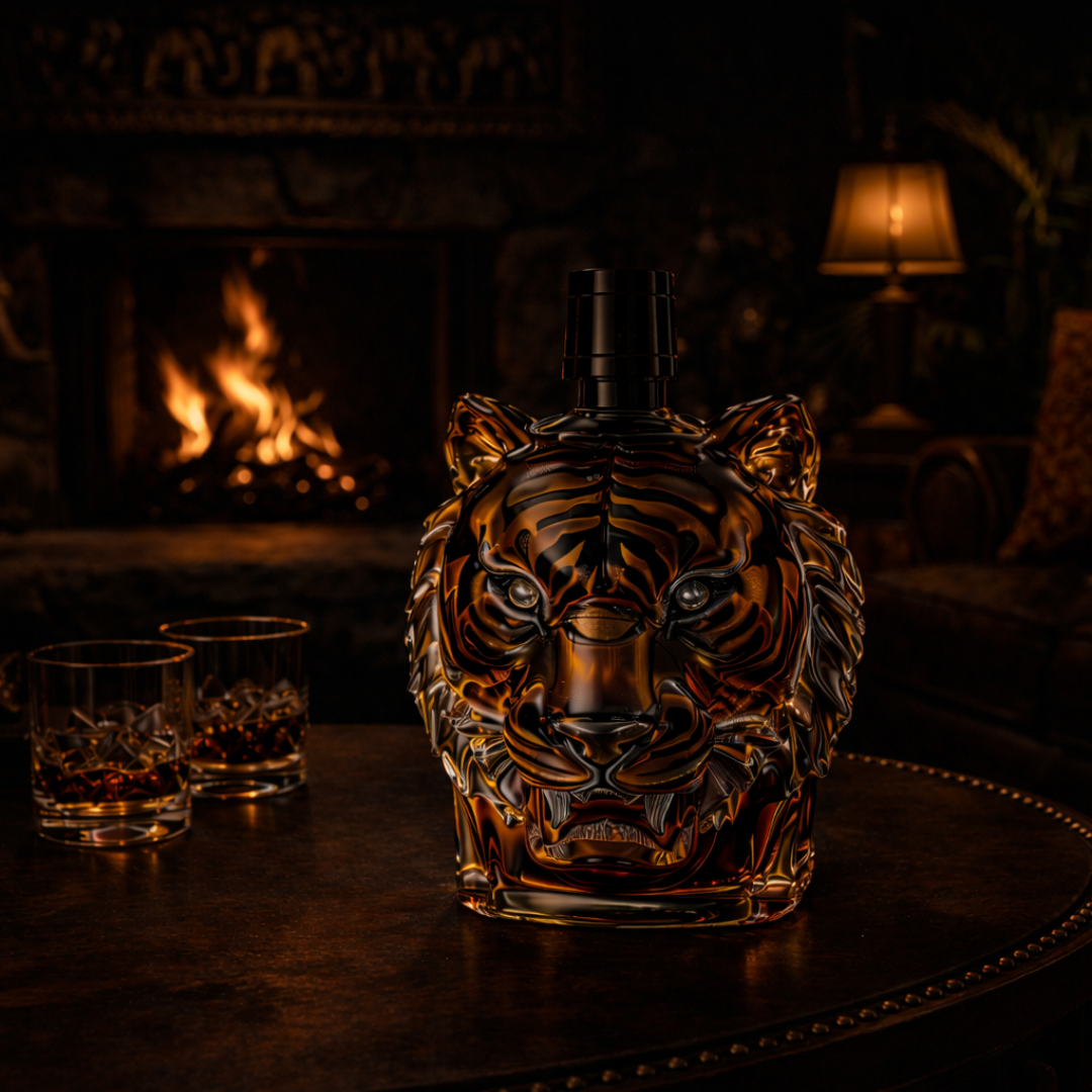 Whiskey Bottle - Tiger Edition.