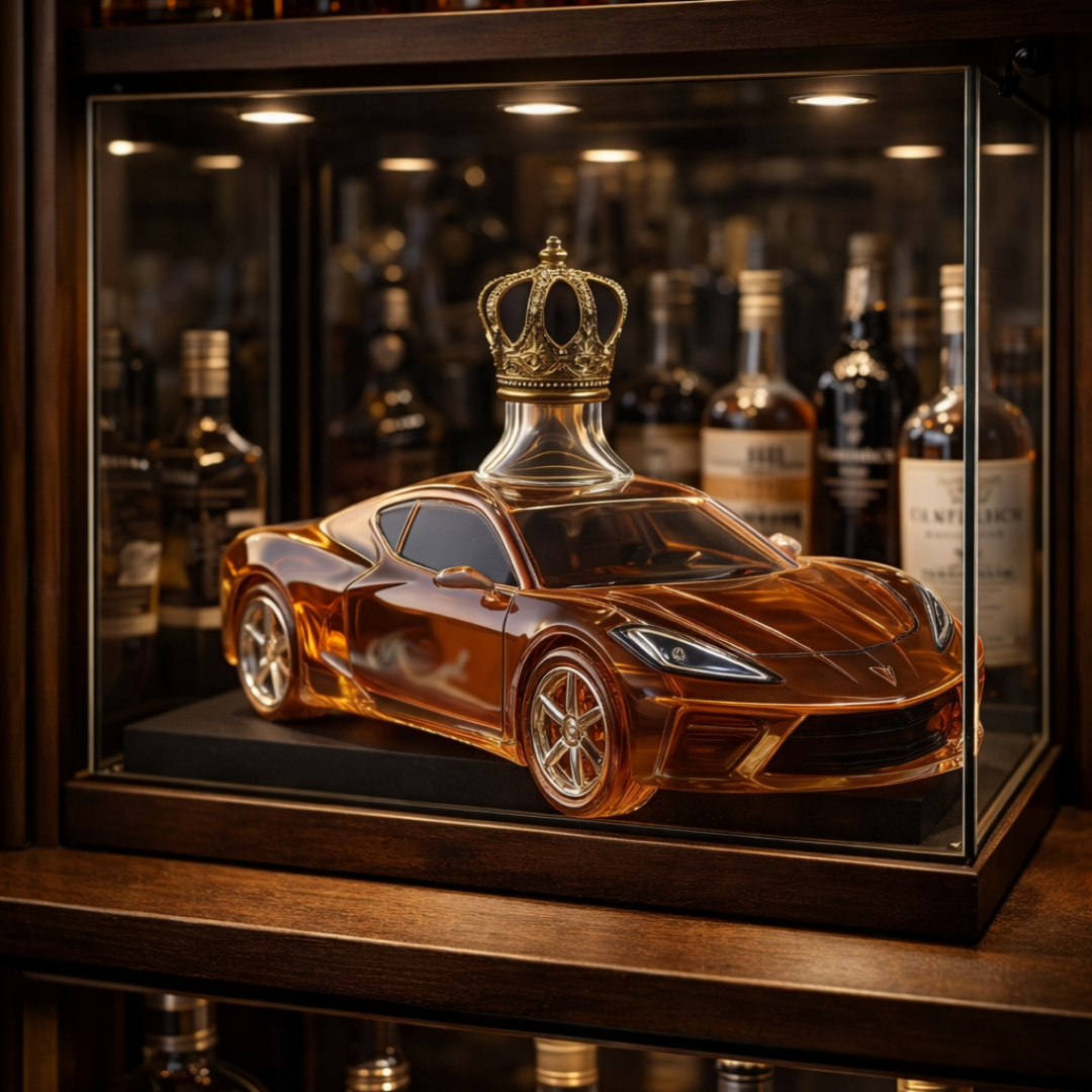 Whisky Bottle - Corvette Edition.
