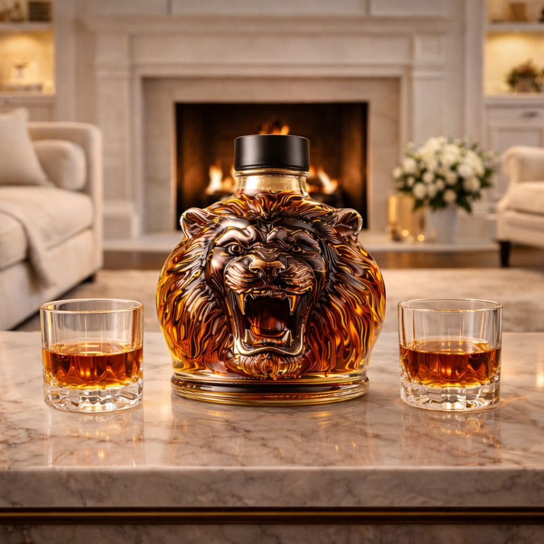 Whiskey Bottle - Lion Edition.