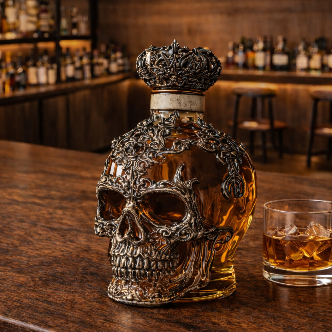 Whisky Bottle - Skulls Edition.