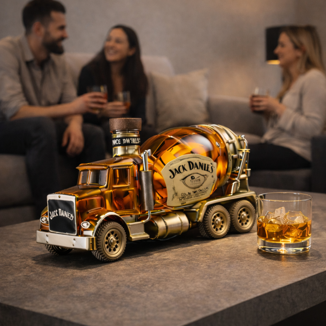 Jack Daniel's Whisky Bottle - Truck Edition.
