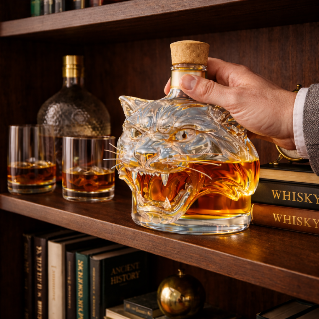 Whiskey Bottle - Tiger Edition.
