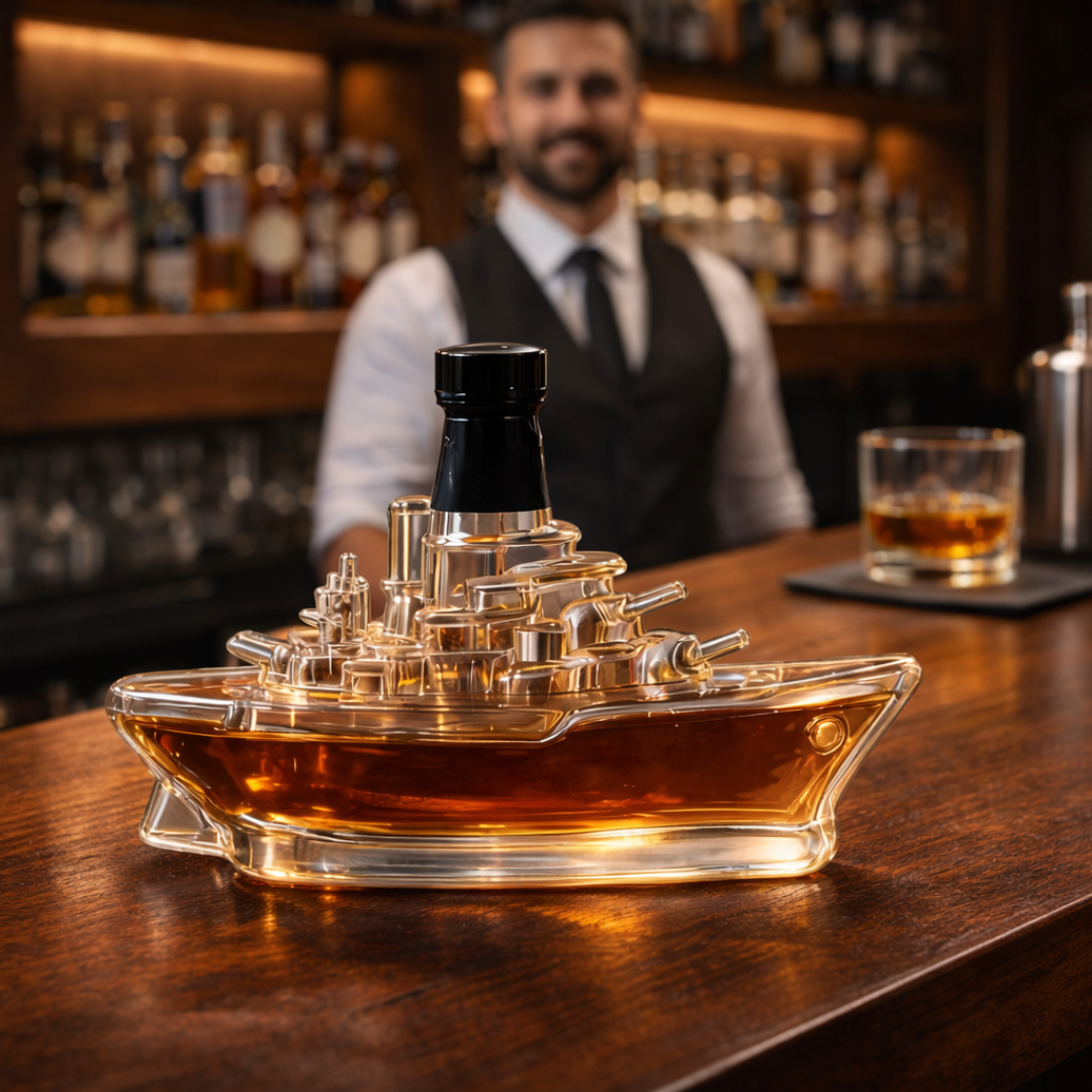 Whiskey Bottle - Marine Edition.