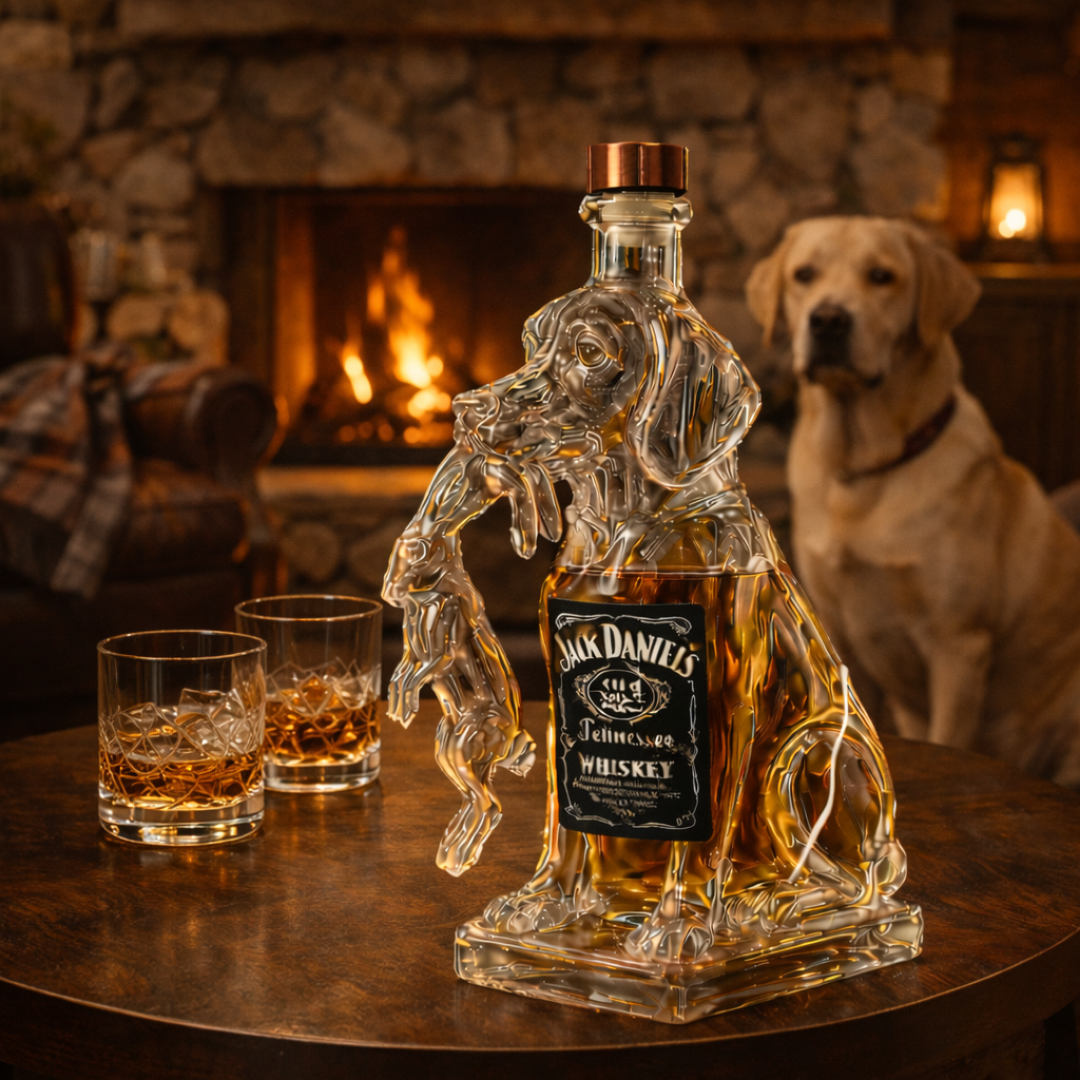 Whiskey Bottle - Dog Edition.