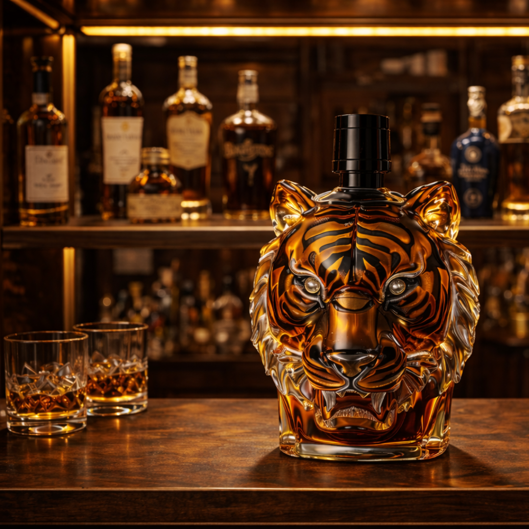 Whiskey Bottle - Tiger Edition.
