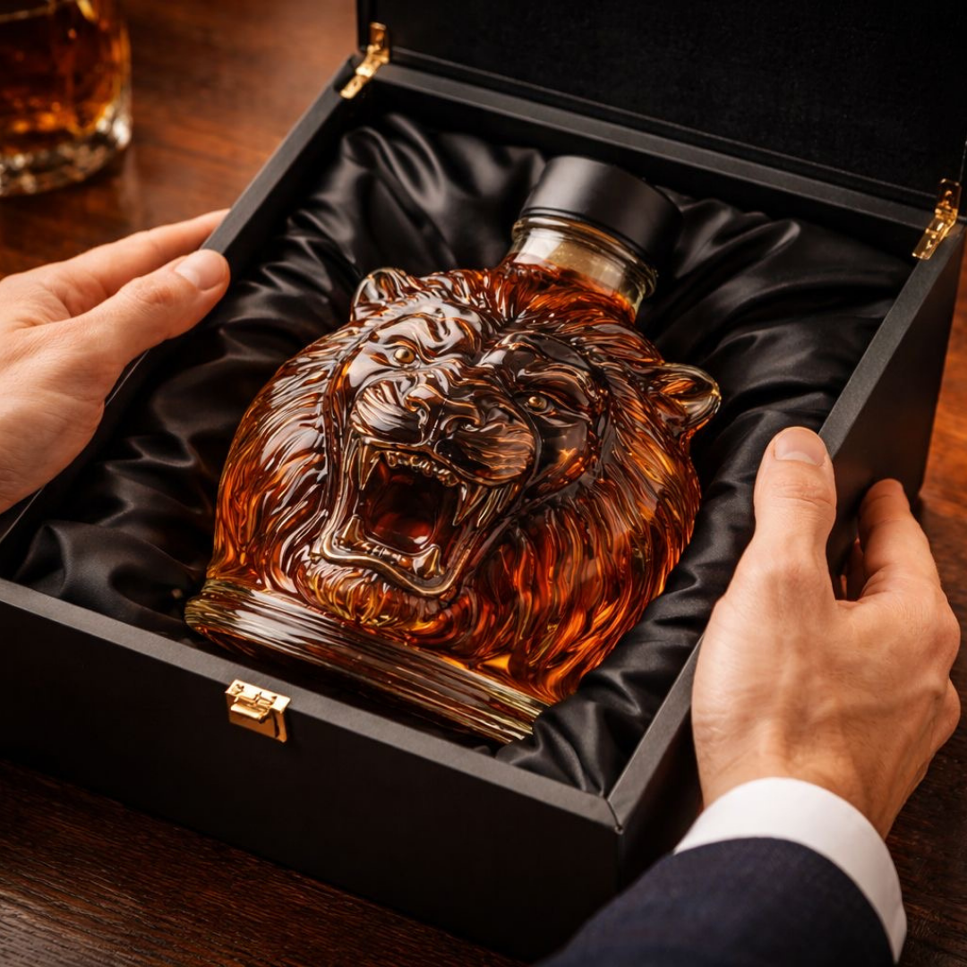 Whiskey Bottle - Lion Edition.