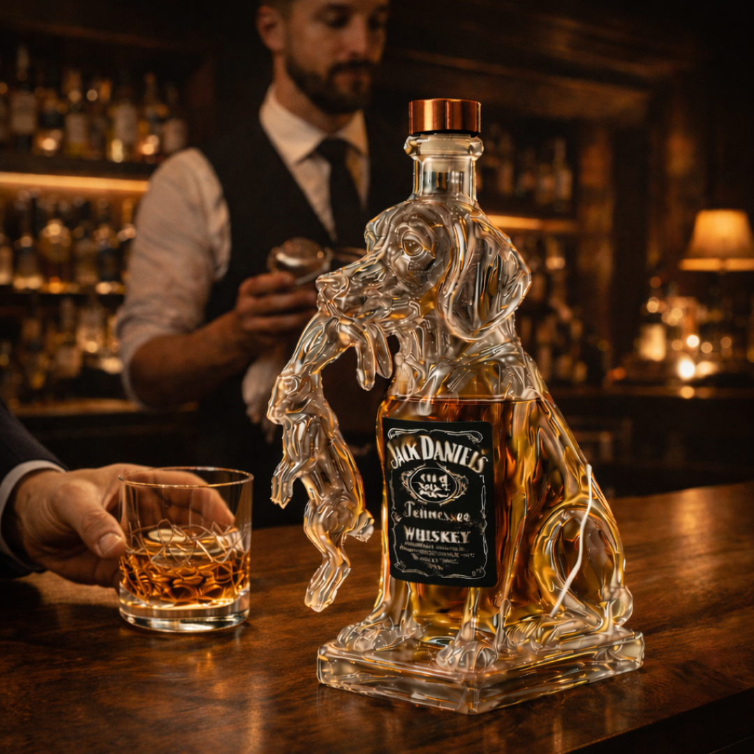 Whiskey Bottle - Dog Edition.