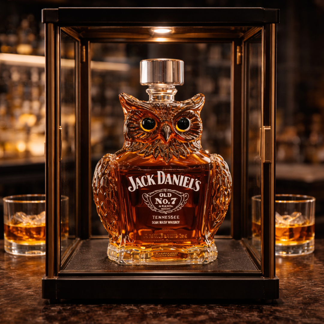 Whiskey Bottle - Owl Edition.