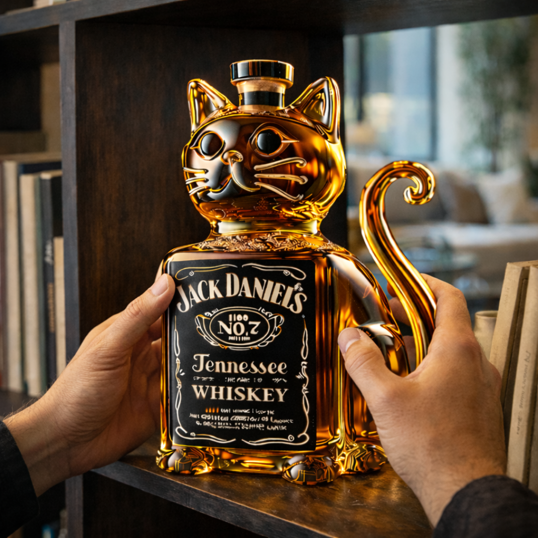 Whisky Bottle - Cat Edition.