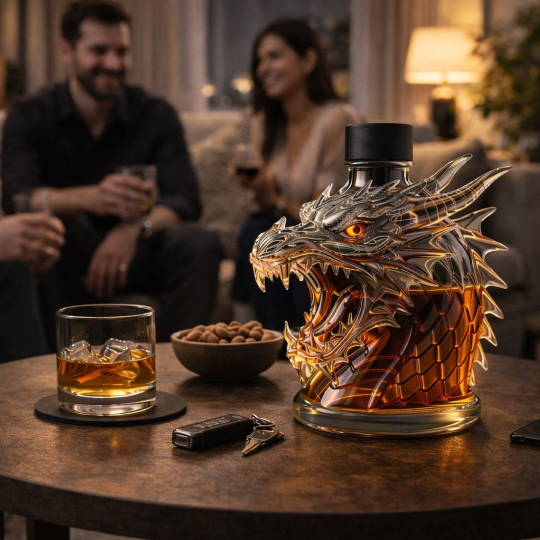 Whiskey Bottle - Dragon Edition.