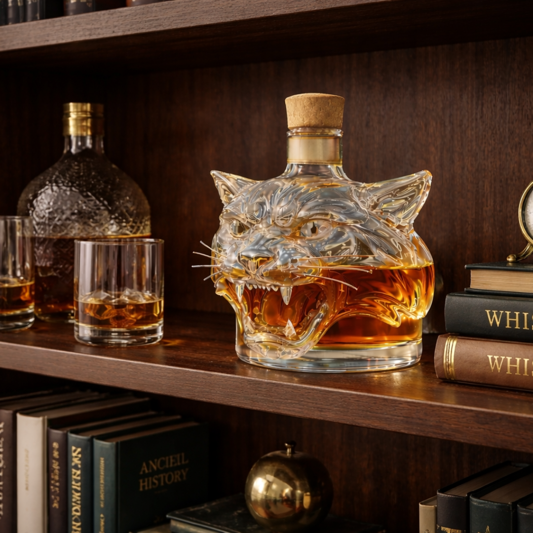 Whiskey Bottle - Tiger Edition.