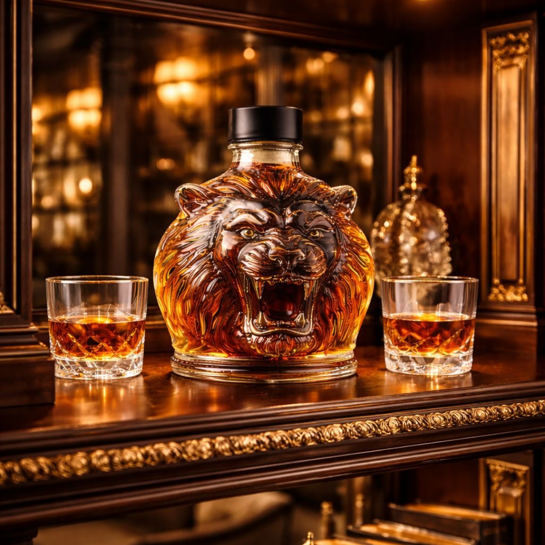 Whiskey Bottle - Lion Edition.