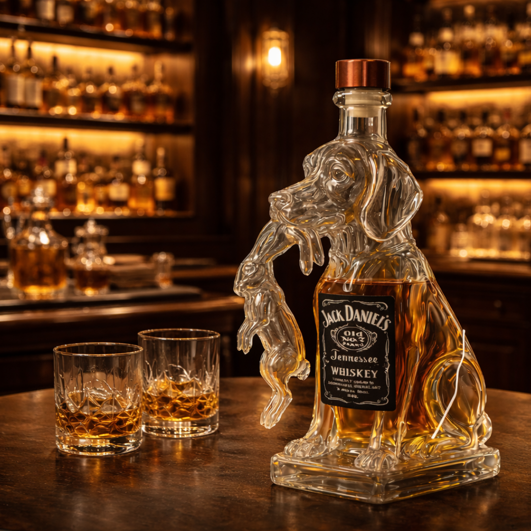 Whiskey Bottle - Dog Edition.