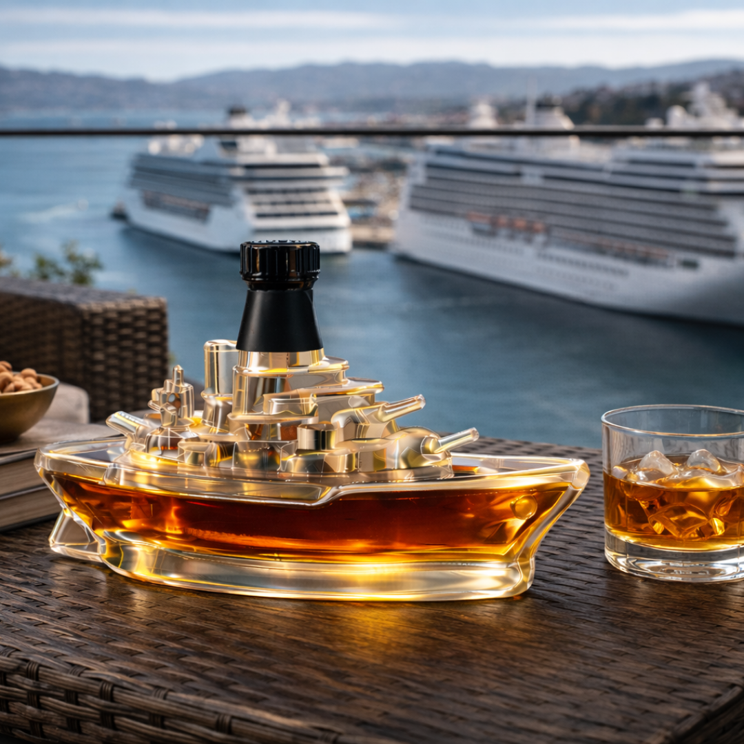 Whiskey Bottle - Marine Edition.