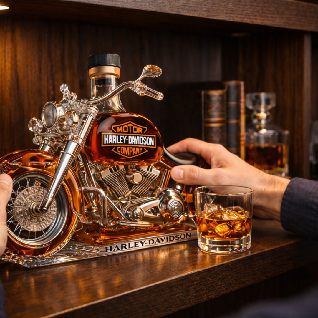 Whiskey Bottle - Harley Davidson Edition.