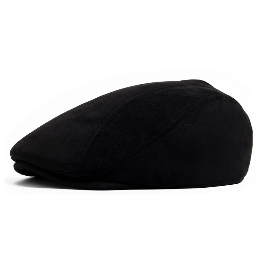 Sutherland Suede Flat Cap