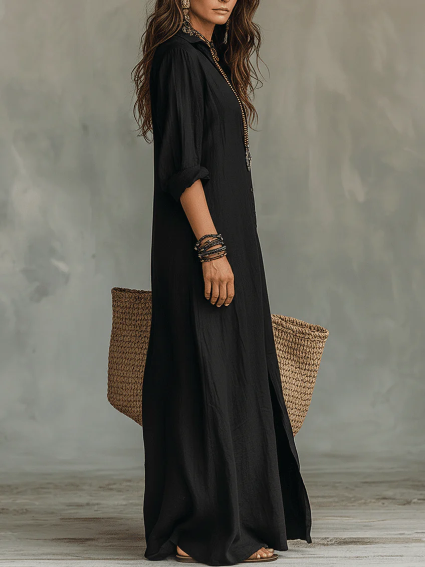 WILLOW | Effortless Maxi Dress Flattering Silhouette Versatile
