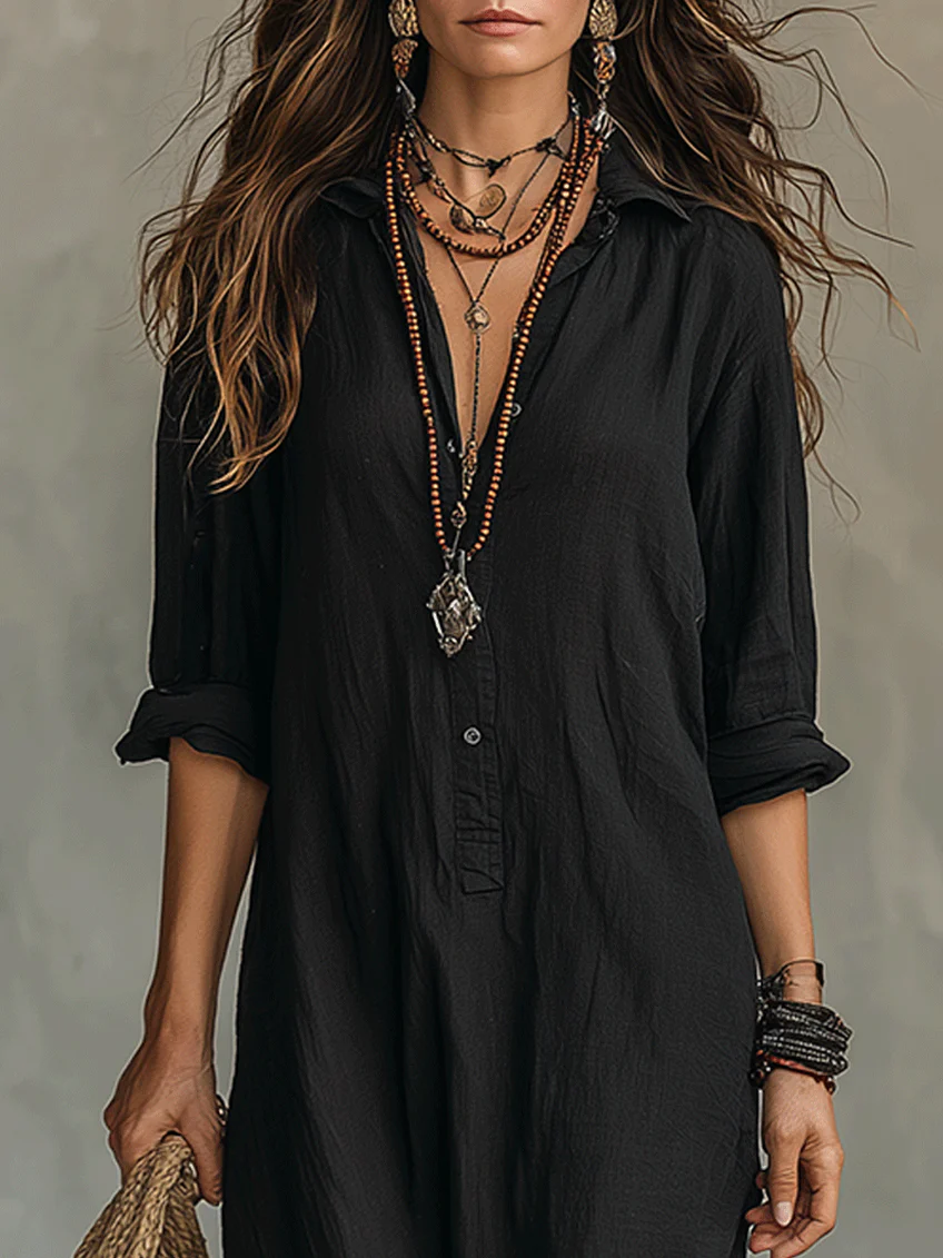 WILLOW | Effortless Maxi Dress Flattering Silhouette Versatile