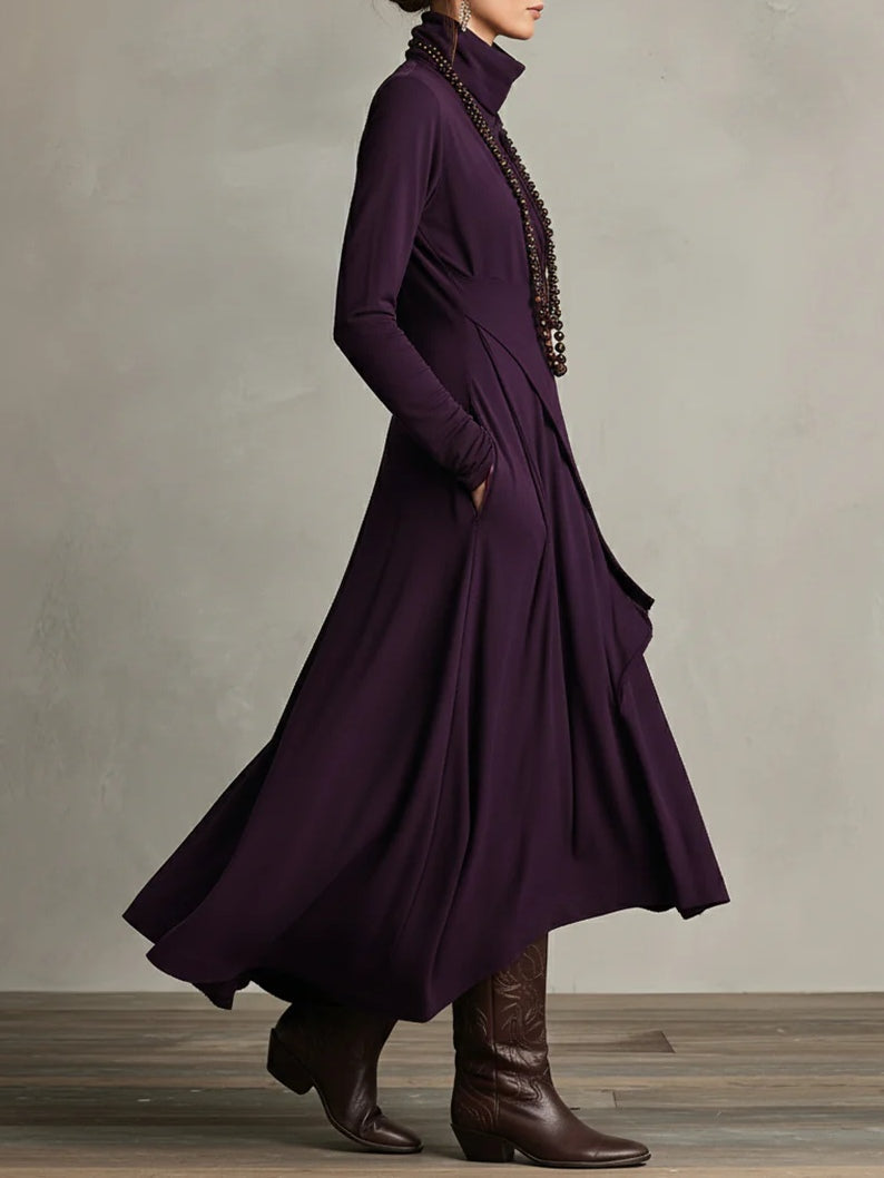 Malva | High Neck Maxi Dress