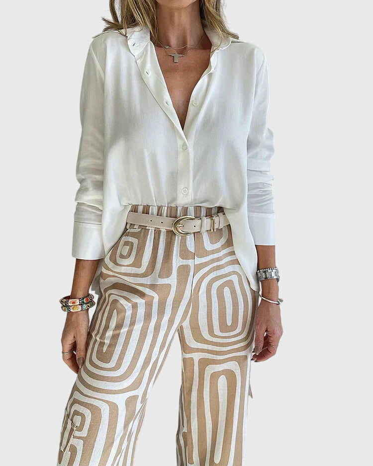 Emilia™ | Stylish Pants + Free Blouse