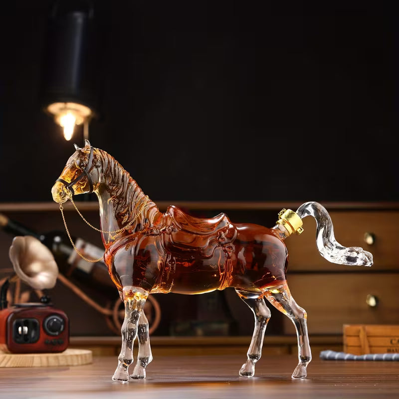Whiskey Bottle - Horse Edition.