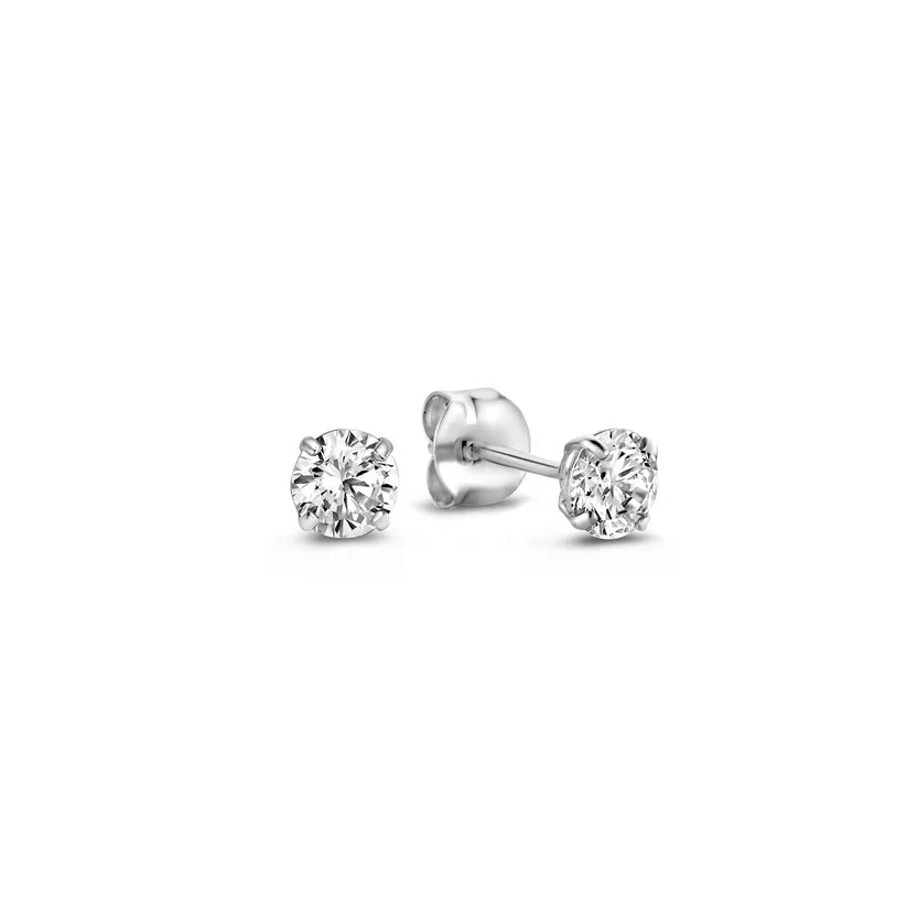 Larmes | Lune Stone Stud Earrings