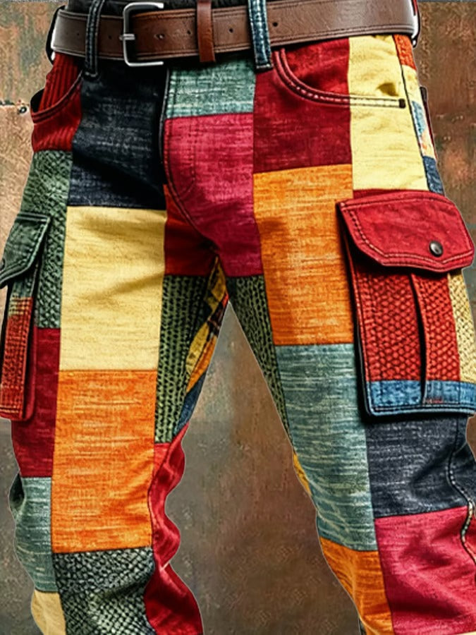 Steve | Men’s Patchwork Cargo Pants