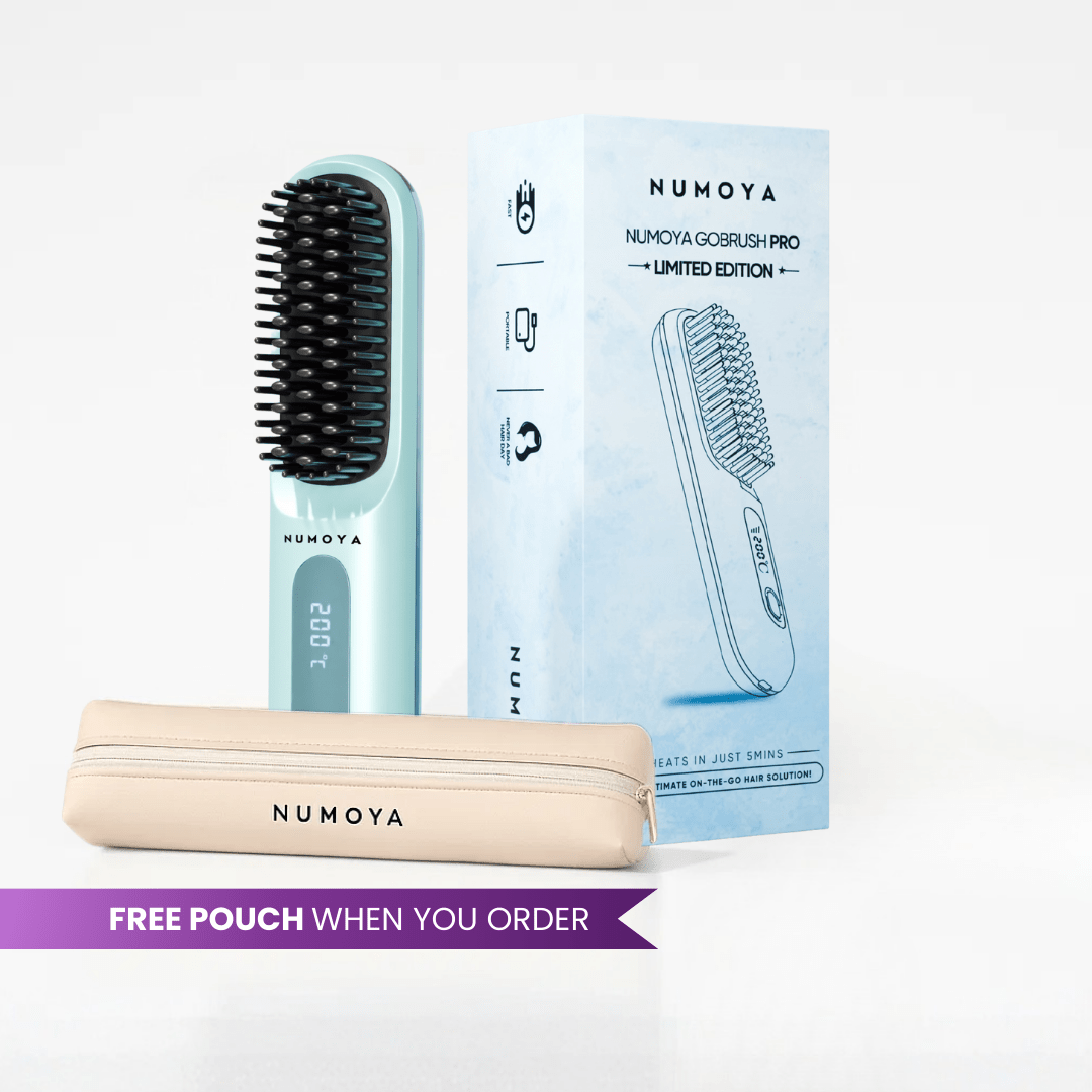 FLOWN GoBrush PRO | Portable Hair Straightener Brush