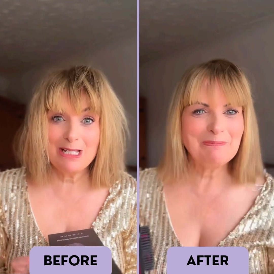 FLOWN GoBrush PRO | Portable Hair Straightener Brush