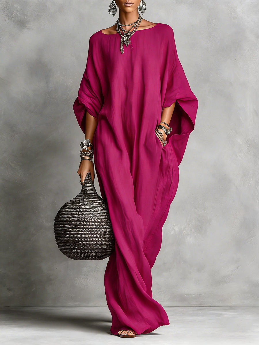 The Chloe | Sleeveless Cotton-Linen Maxi Dress