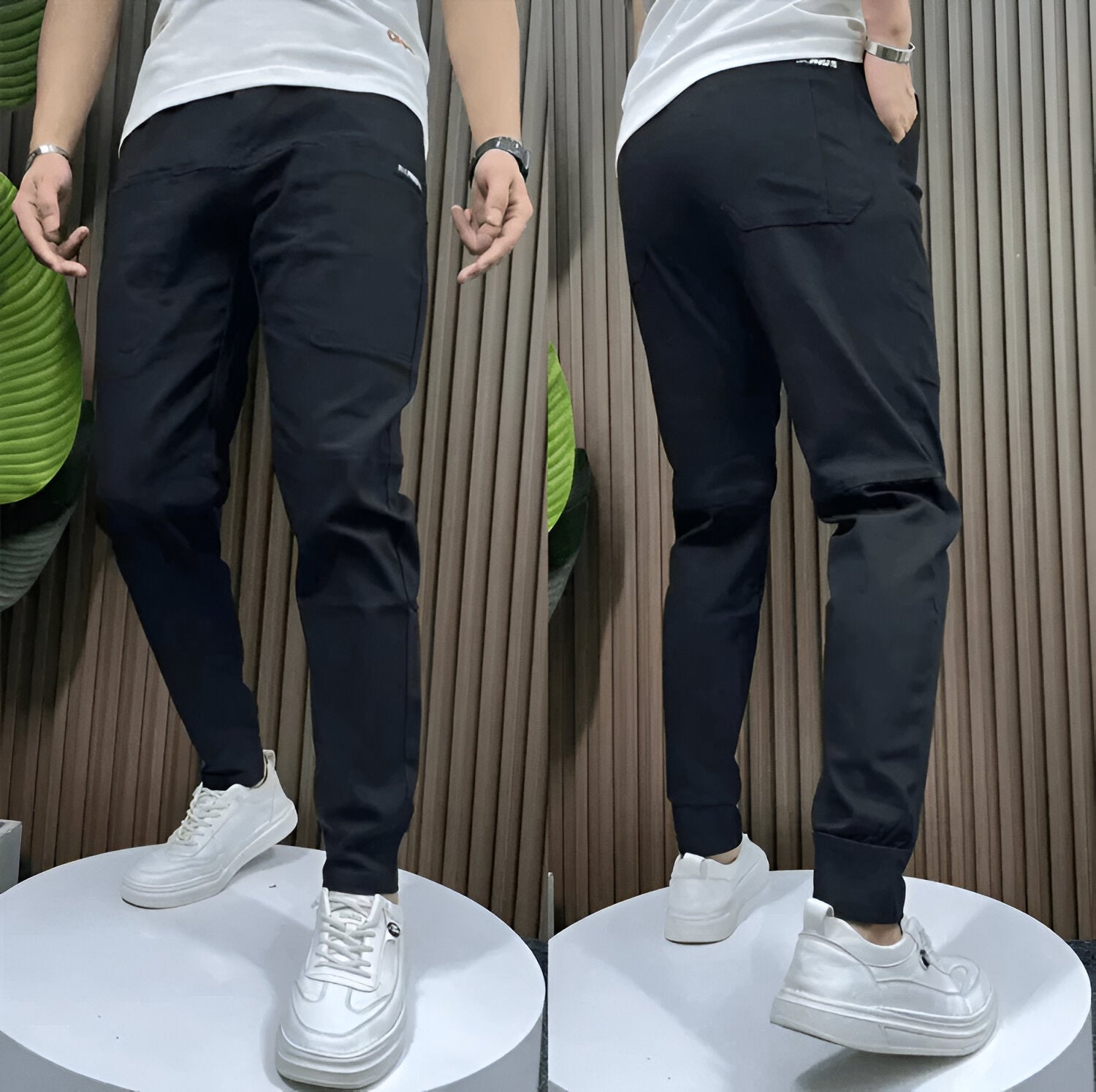 Anthony | Casual Stretch Cargo Trousers
