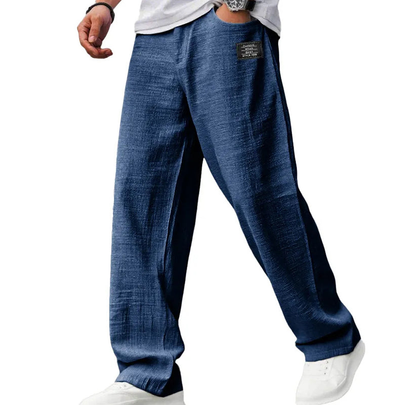 Gary | Lightweight Straight-Leg Trouser