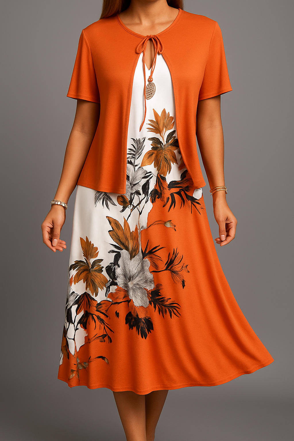 Milena™ 2 Piece Midi Dress